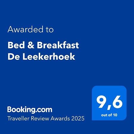 Bed & Breakfast De Leekerhoek Oosterleek Eksteriør bilde